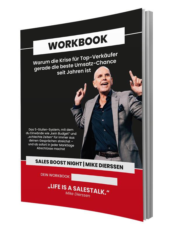 Workbook zur Sales Boost Night